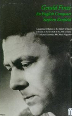 Gerald Finzi: An English Composer by Stephen Banfield new book cover